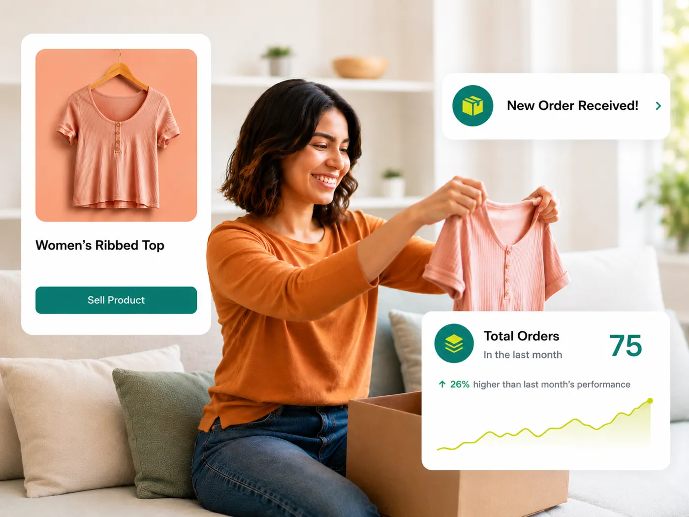 D2C and e-commerce shipping dashboard on Shadowfax 360